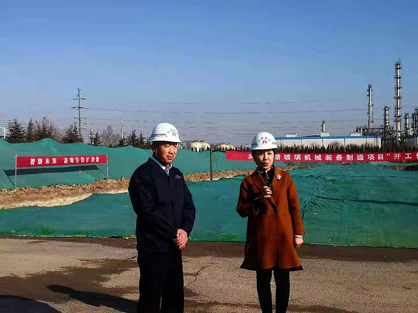 淄博市重點項目“太極搪玻璃大型機(jī)械裝備制造項目”開工儀式